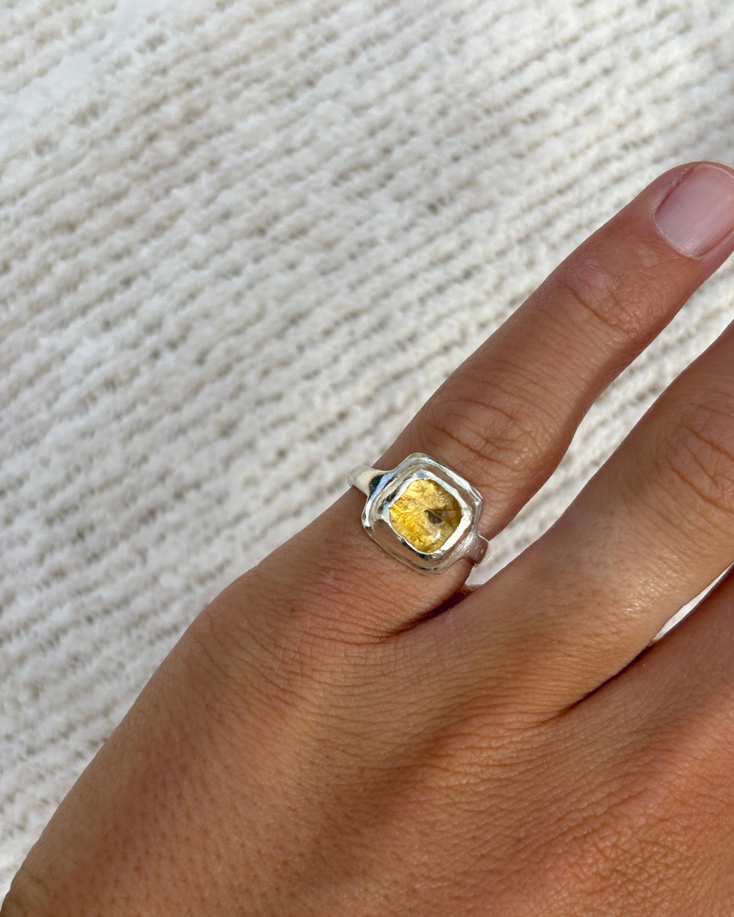 Citrine Ring L