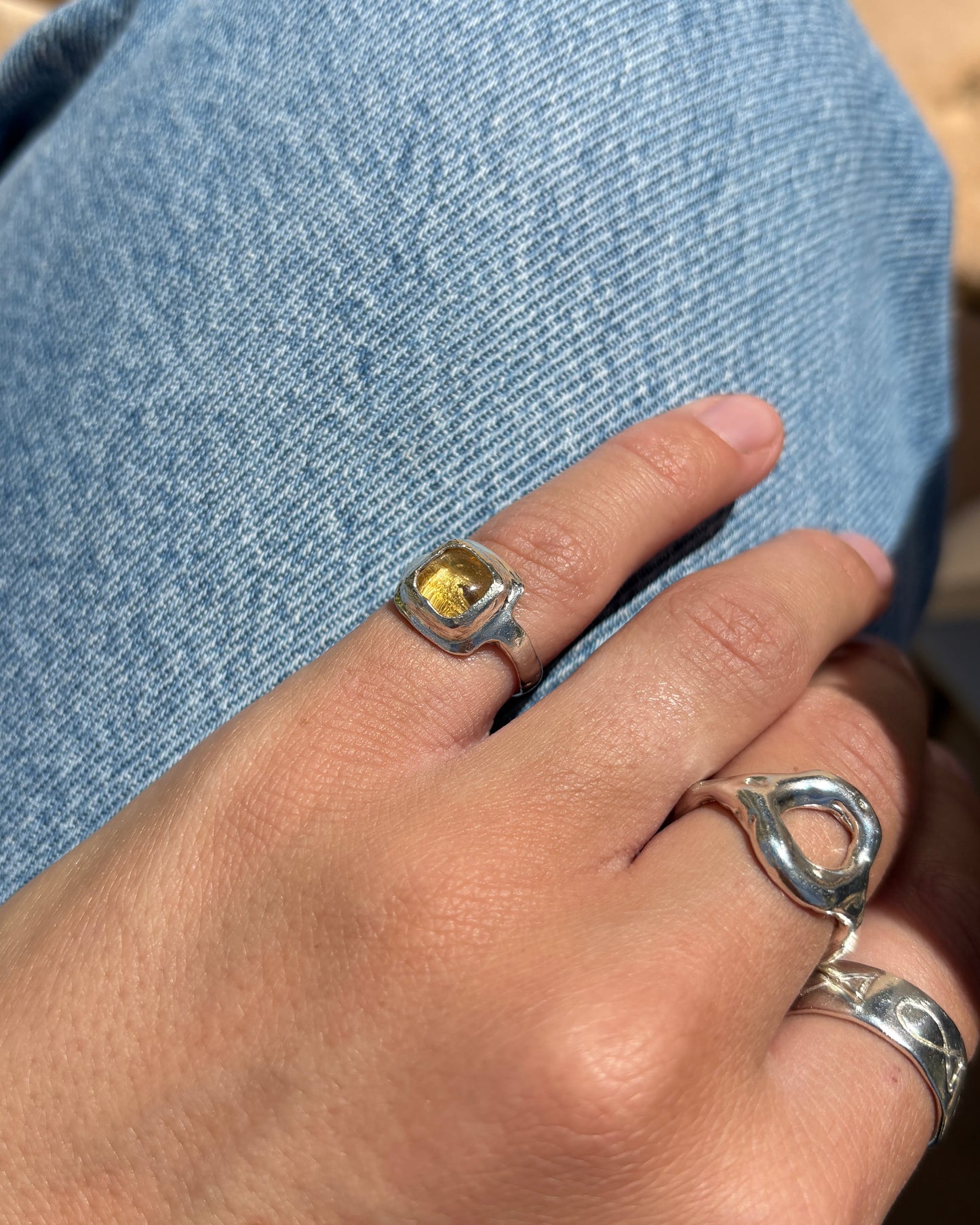 Citrine Ring L