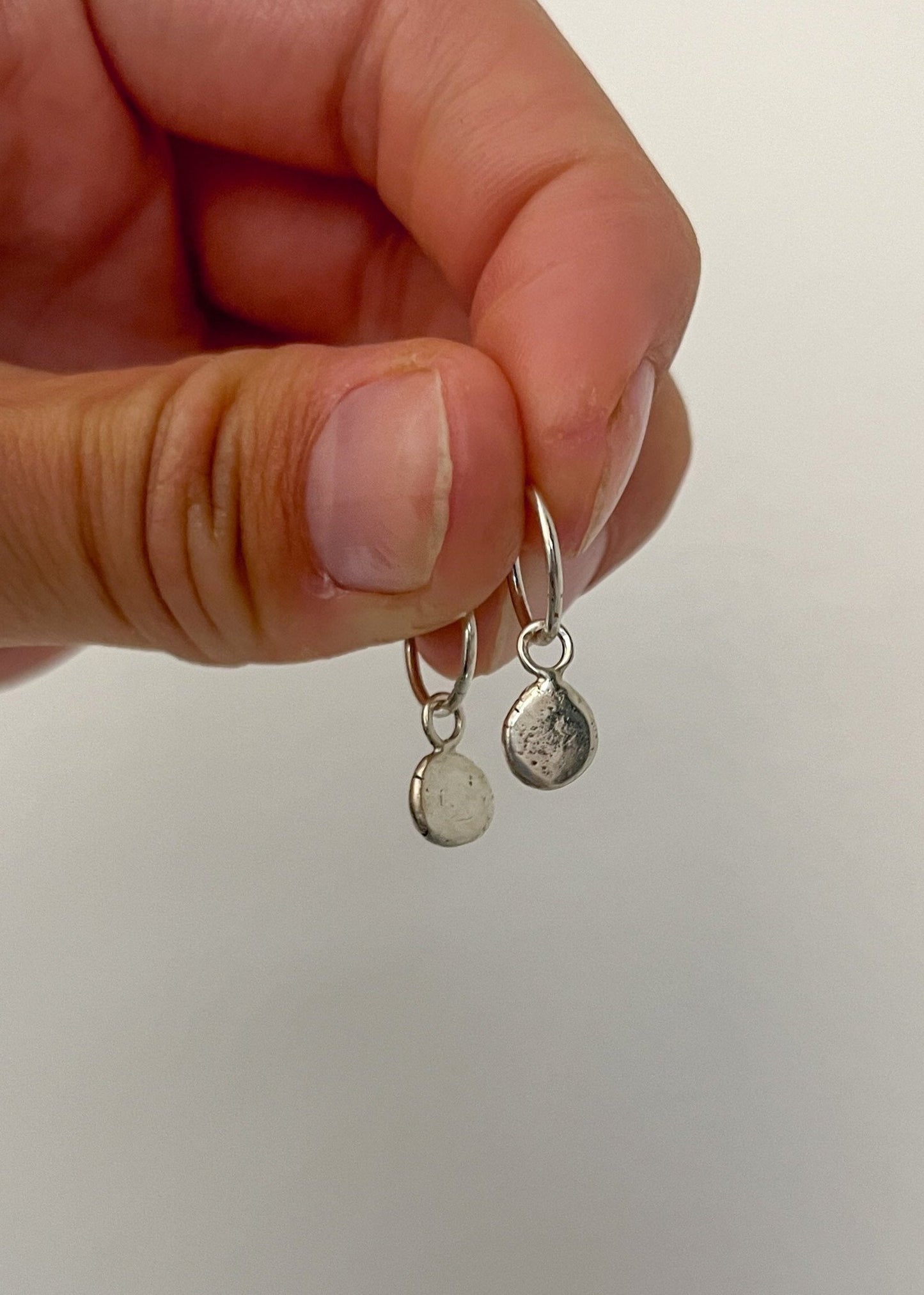 Recycled Sterling Silver Earrings