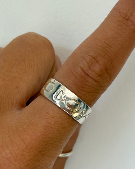 Silver Shoal Ring P 1/2