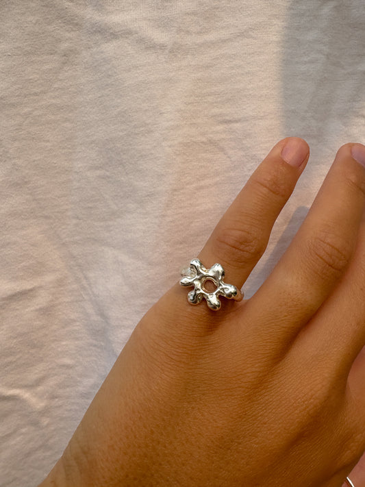 Sky Flower Ring 6 1/2