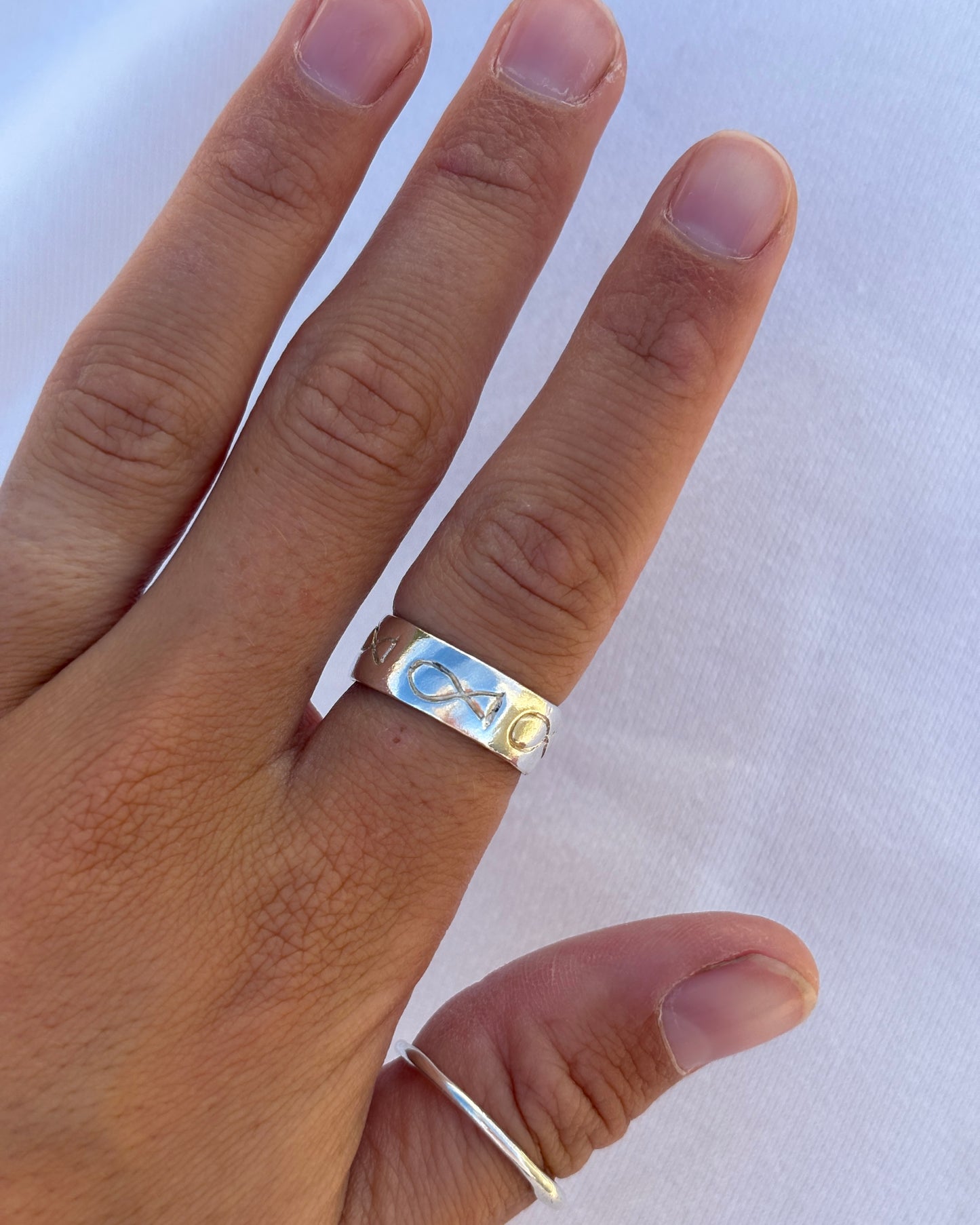 Silver Shoal Ring P 1/2