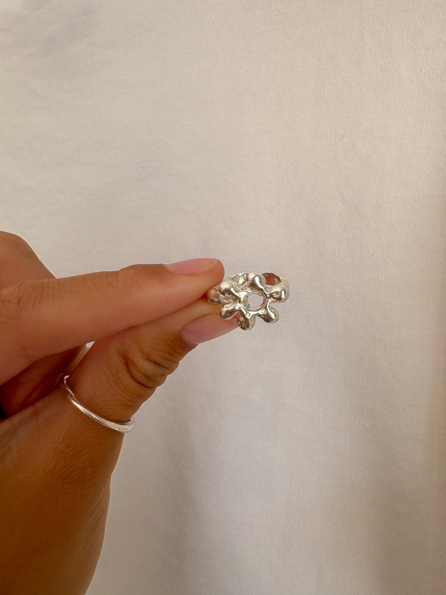 Sky Flower Ring 6 1/2