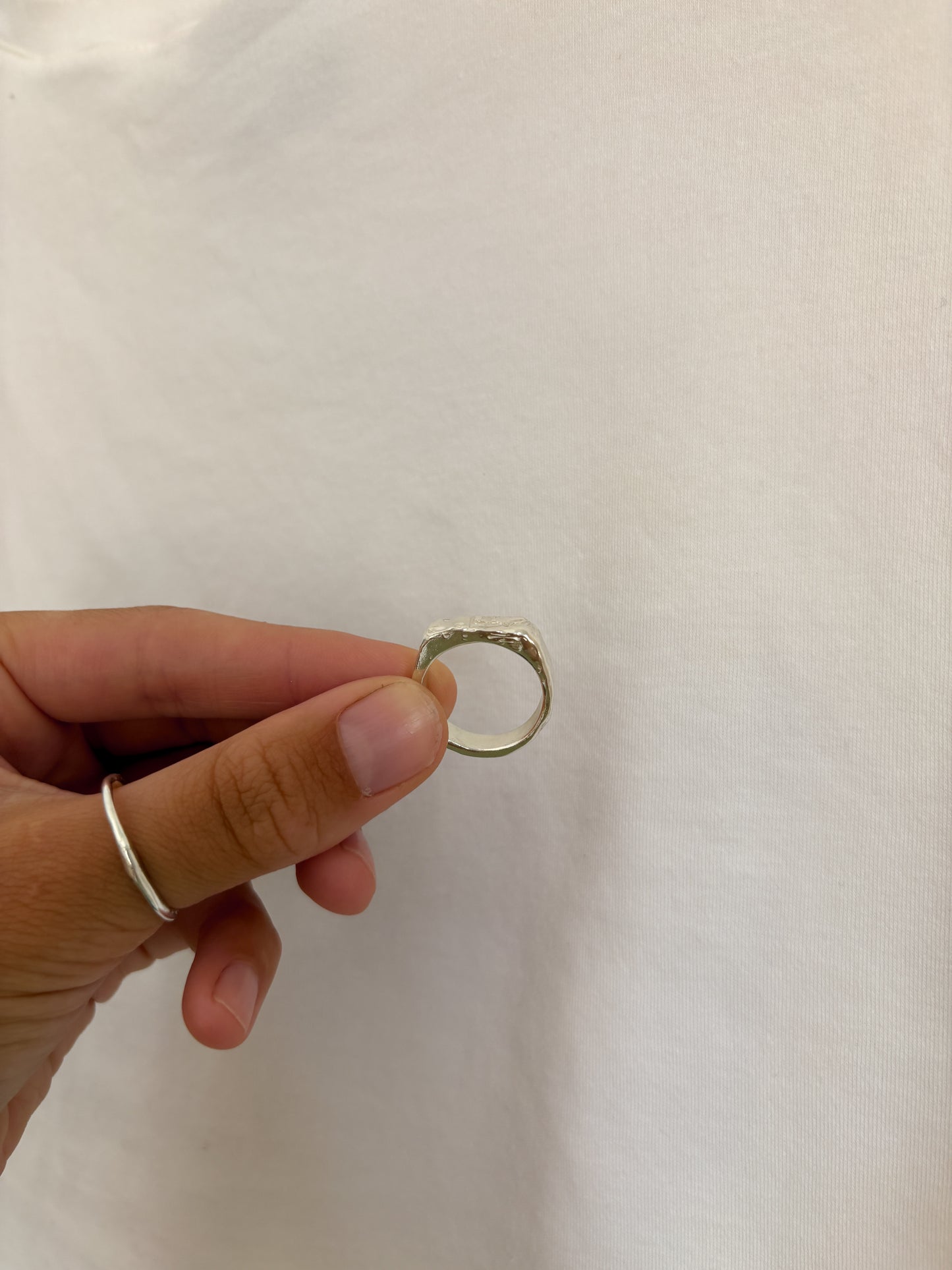 Organic Signet Ring 8