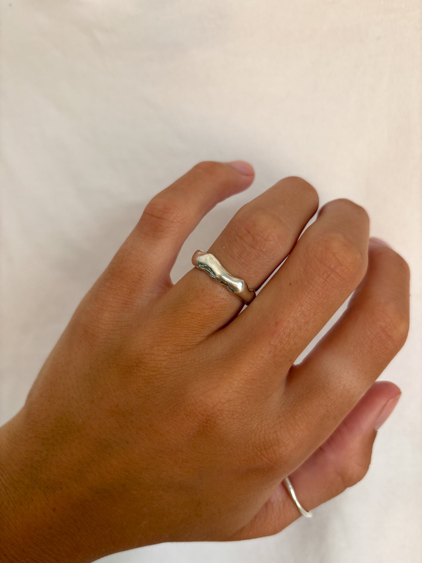 Organic Band Ring 6 3/4