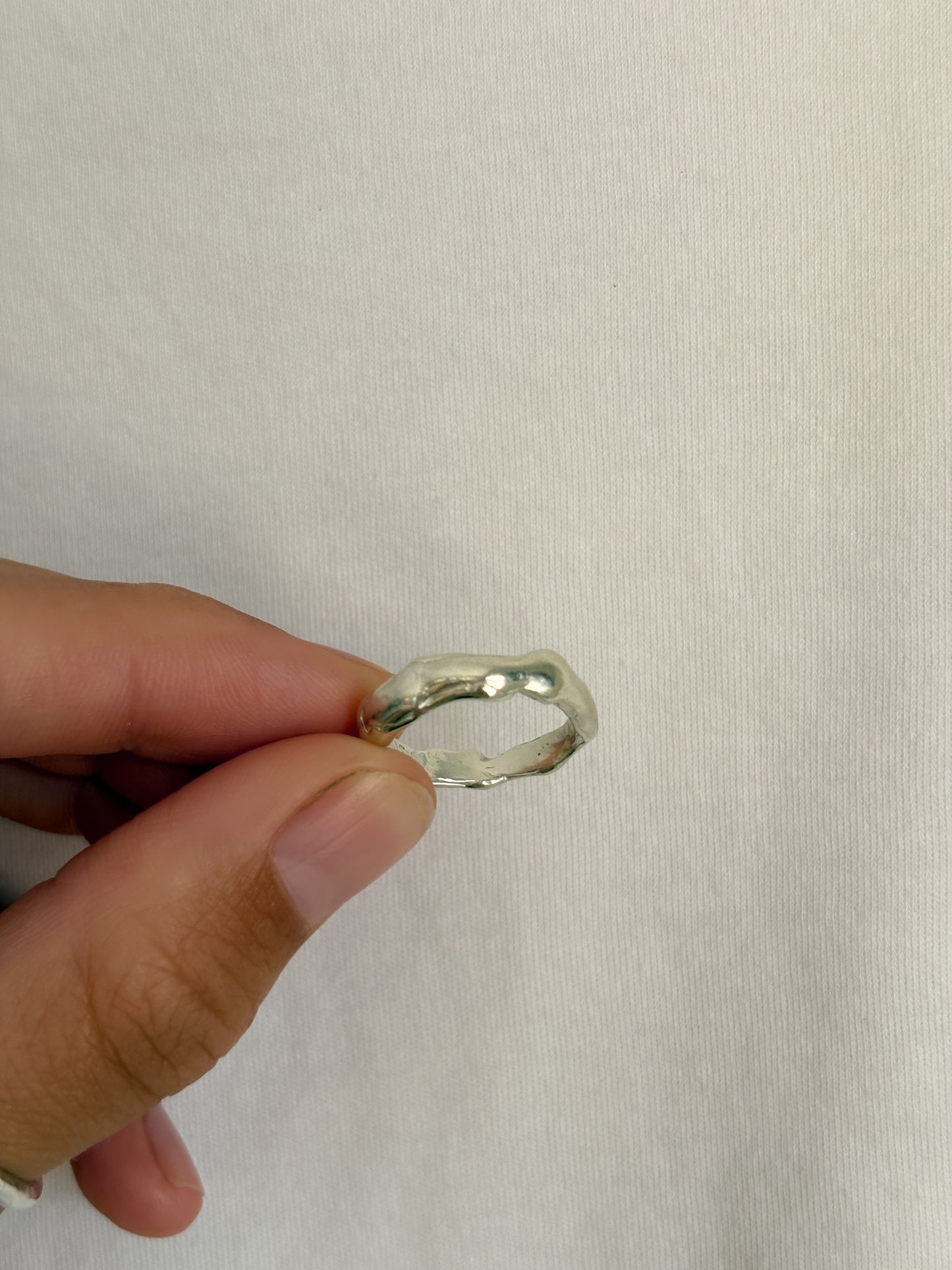 Organic Band Ring 6 3/4