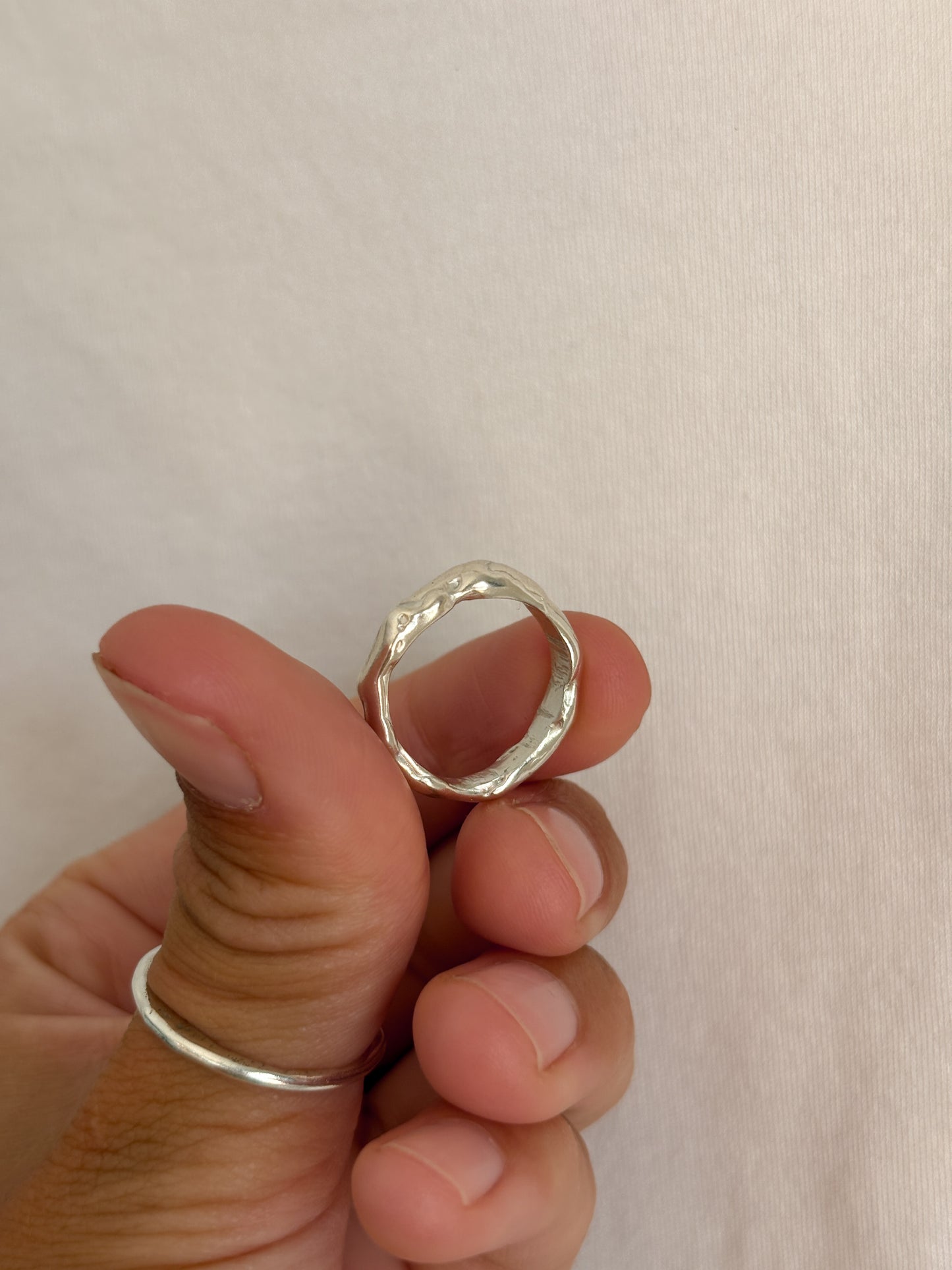 Organic Band Ring 6 1/2