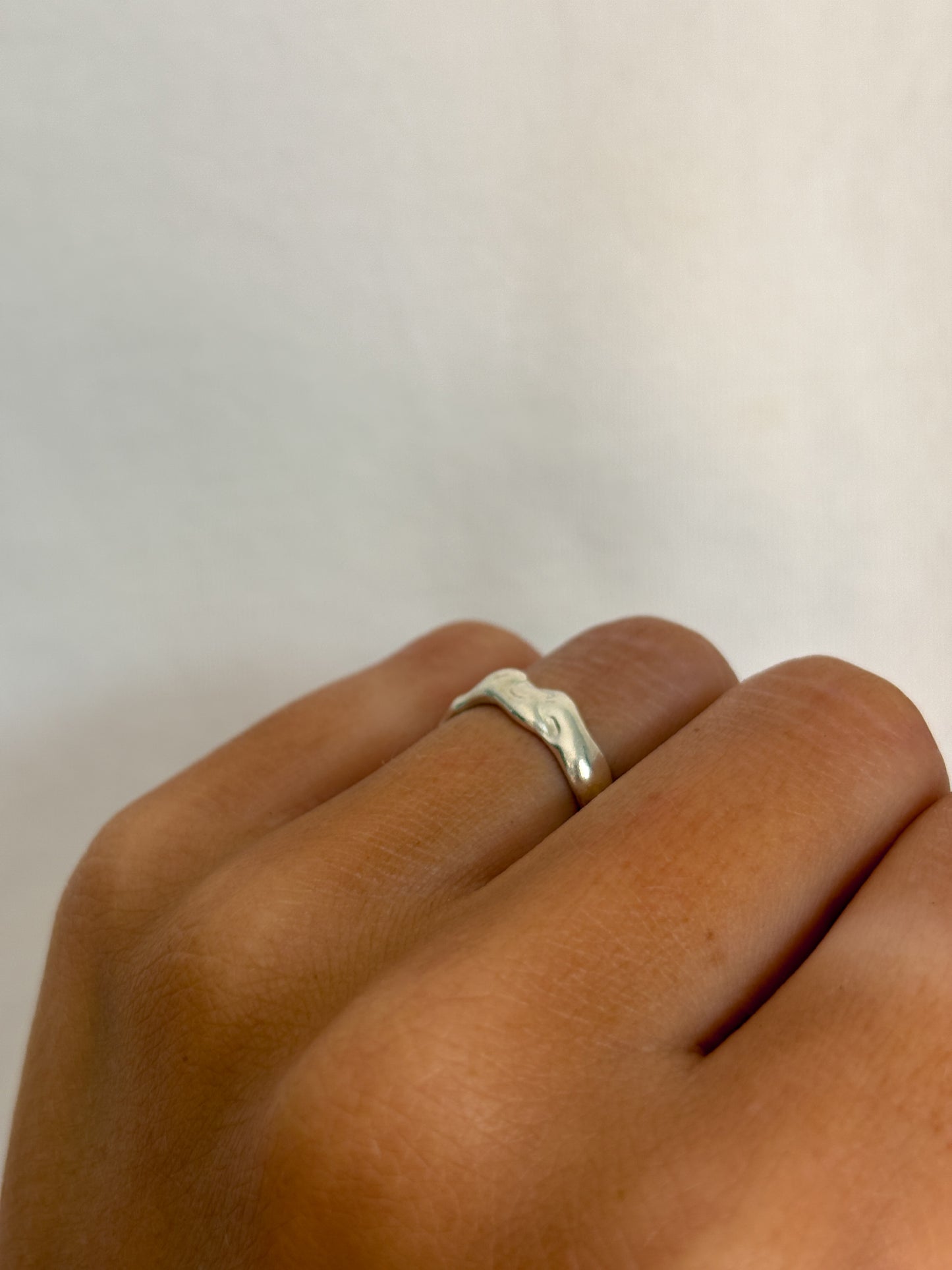 Organic Band Ring 6 1/2