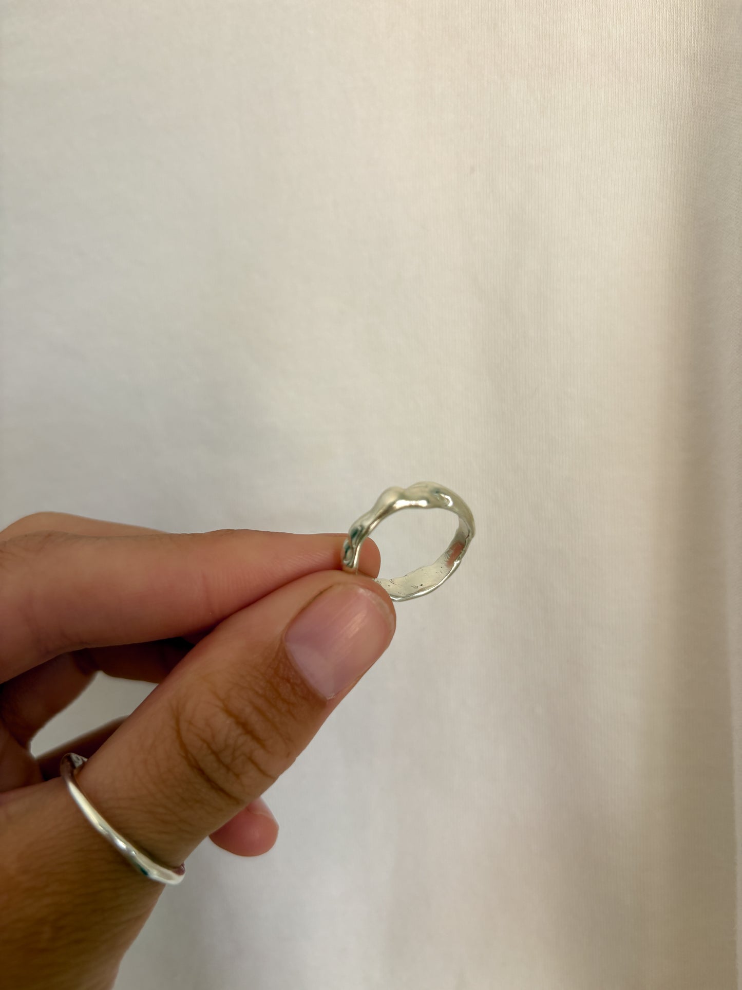 Organic Band Ring 6 1/2