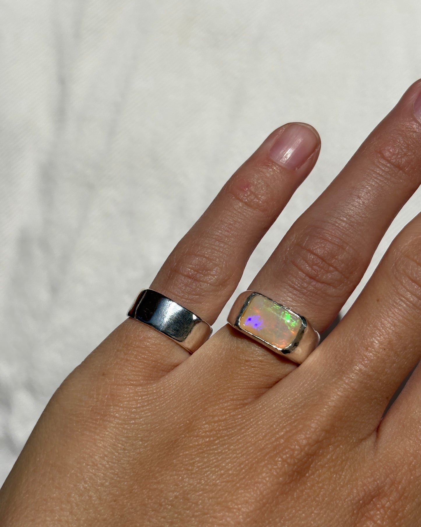 Opal Ring N 1/2