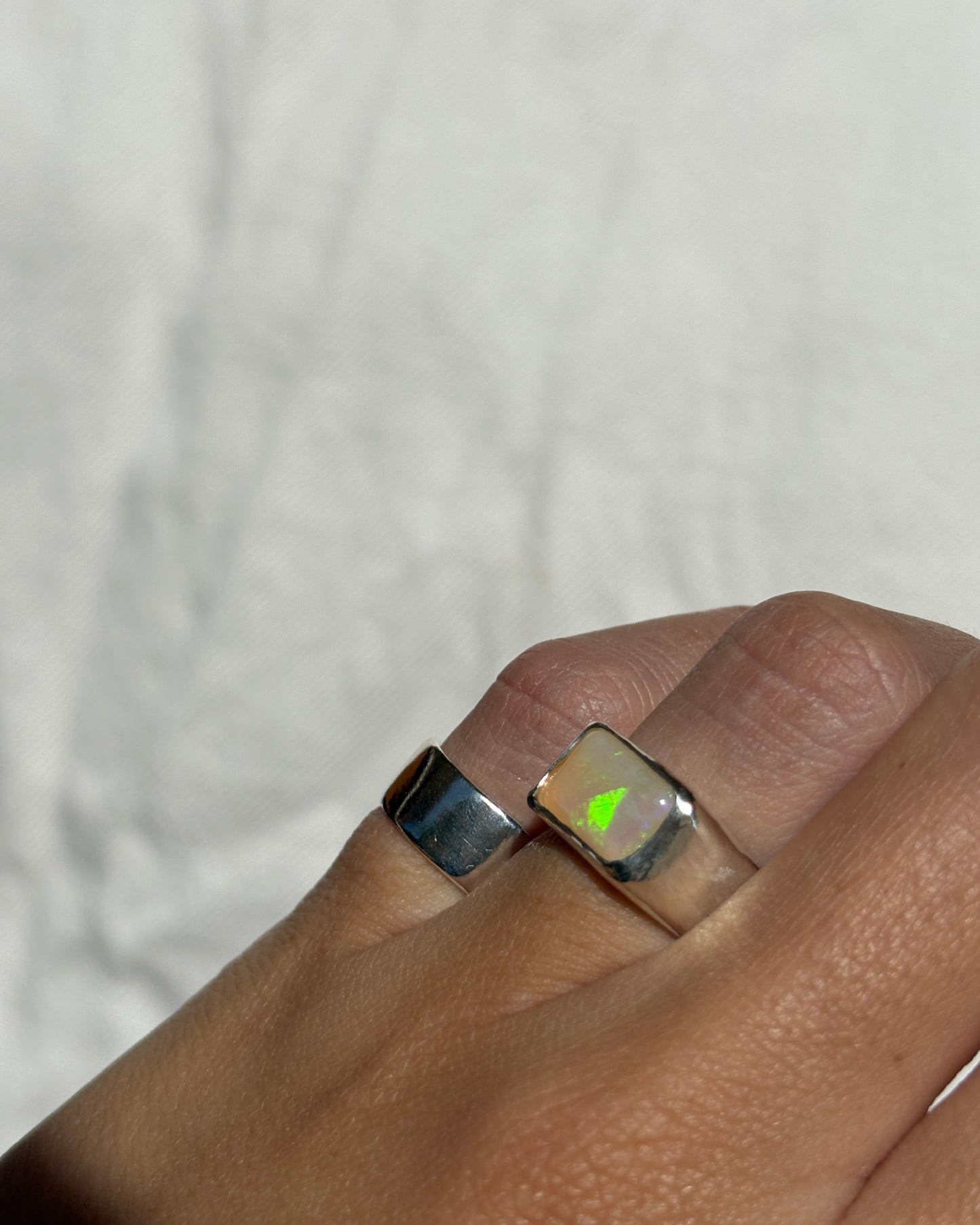 Opal Ring N 1/2